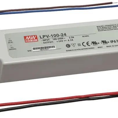 Trasformatore di sicurezza per tubo luminoso LED, 24V, 100W 