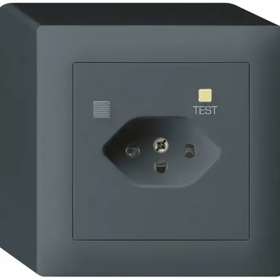 Prise AP kallysto T13 FI 30mA anthracite 