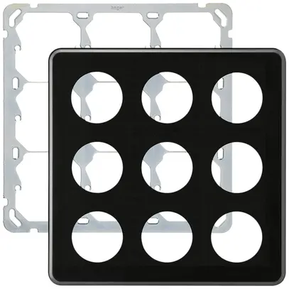 Intestazione INC basico 3×3 nero 