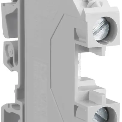 Borne de passage Hager 10mm², L, 1000V/57A, à vis ouvert sur le côté 