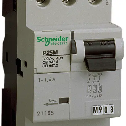 Salvamotore Schneider Electric P25M 3L 1…1.6A 