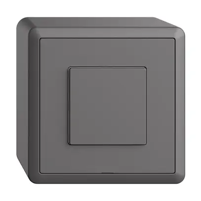 Stazione secondaria AP 1K/1T per interruttore Edue Wiser grigio scuro 
