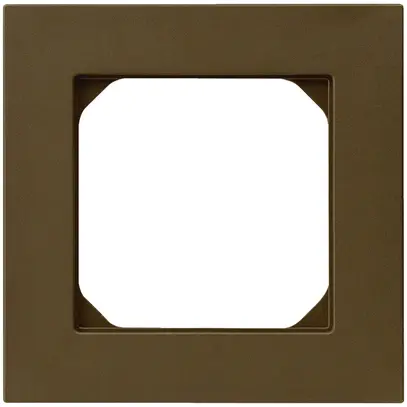 Cadre de recouvrement ENC kallysto.pro 1×1 brun 94×94mm 