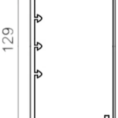 Canal d'installation Bettermann WDK 60×130×2000mm gris clair 