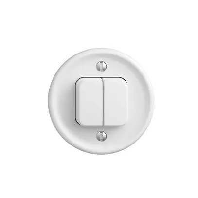 Kit frontal STANDARDdue blanc bouton double 