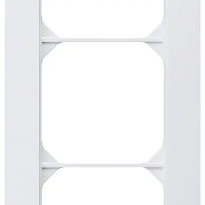 Telaio di copertura INC kallysto.trend 3×1 bianco 94×214mm 