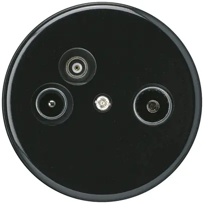 Presa d'antenna TV-R-Dati basico A 2GHz 19db nero 
