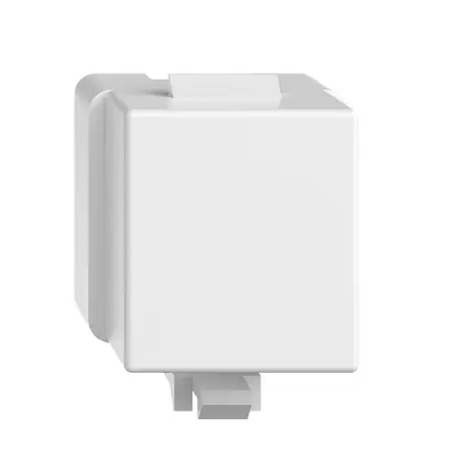 Cache de fermeture FH, pour modules de raccordement Keystone blanc 