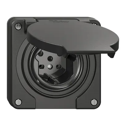 Presa NUP NEVO, 1×T15, IP21, nero 