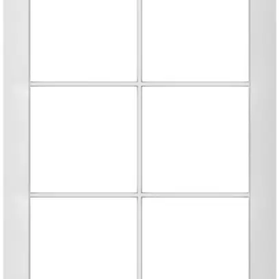 Telaio di copertura SIDUS 2×3 bianco lucido 