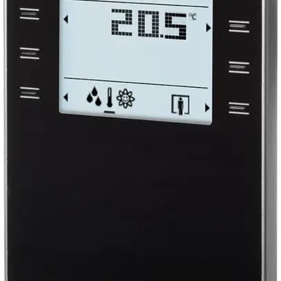 Appareil de commande KNX AP Siemens QMX3.P74-1BSC, noir 
