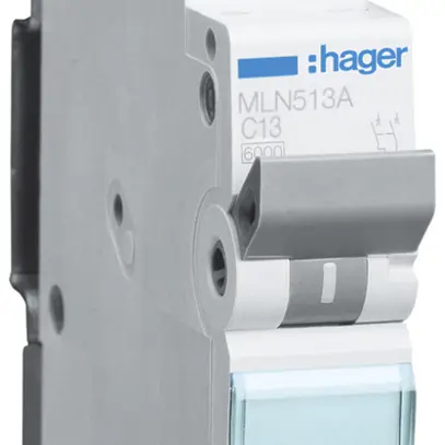 Leitungsschutzschalter Hager MCB 2P 230V Typ C 13A Icn 6kA 1TE 