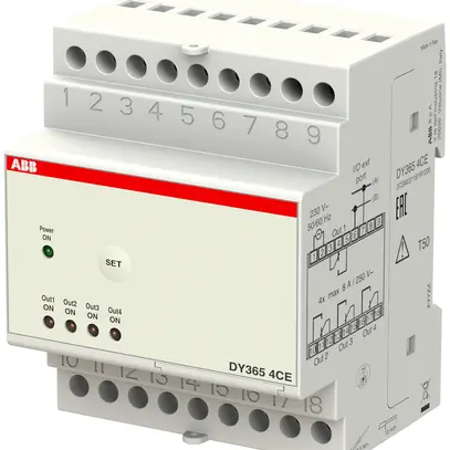 Modulo di ampliamento AMD ABB DY365 4CE per timer DY365 