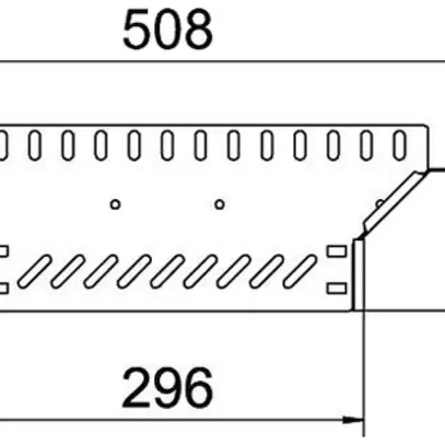 Uscita a T BET RAA 35×300mm acciaio zincato a nastro 
