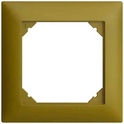 Cadre de recouvrement EDIZIOdue 1×1 olive 
