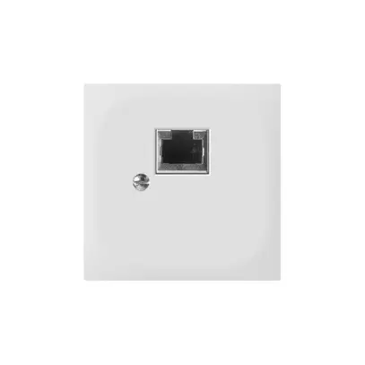 Insert SIDUS E 1×RJ45 blanc 