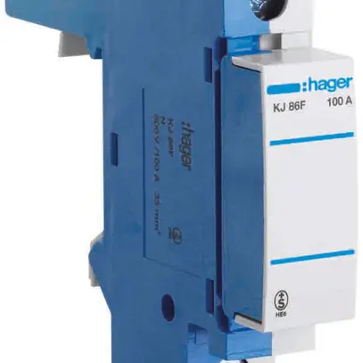 Elemento di alimentazione Hager DIN00 100A N 44/51mm SN in basso 