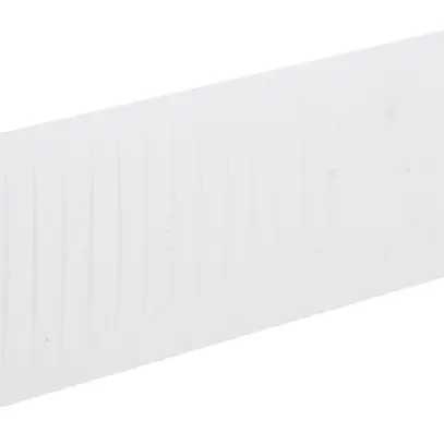 Bande de recouvrement Hager univers N verrouillable p.boîtier UAR fente 210mm 