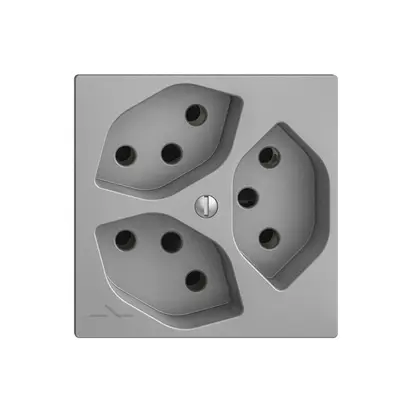 Presa INC EDIZIOdue 3×T13 silver 1×S 