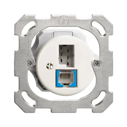 Presa INC T+T 6P/1×RJ45 DSL-a banda larga bianco Standard 