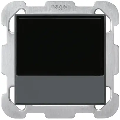 Thermostat d'ambiance ENC kallysto B KNX s/e-link avec touches anthracite 