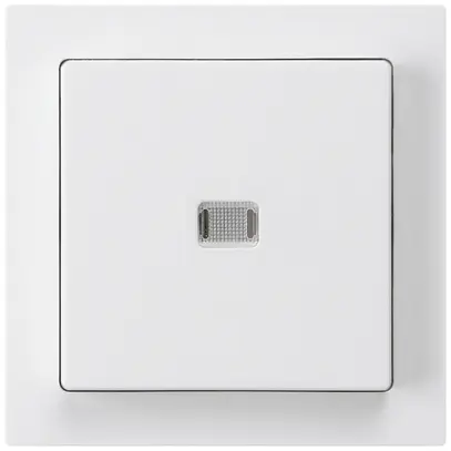 Pulsante luminoso INC kallysto A-R/2P bianco 