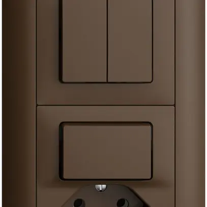 UP-Kombination EDIZIOdue 1/1P+3/T13 coffee 