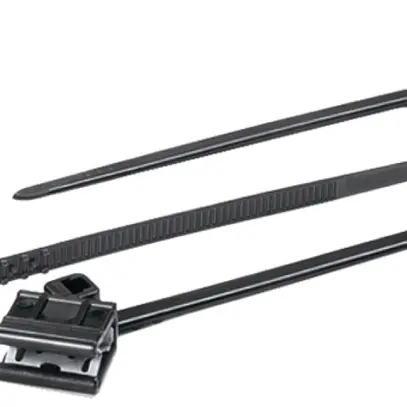 Clip di bordo con fascetta EdgeClip T40XEC5SP-E, sopra parallelo 45°1…3mm PA66HS 