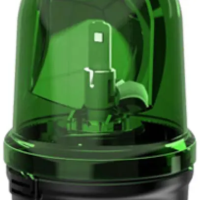 Feu tournant LED WERMA 885 115…230VAC montage au sol vert 