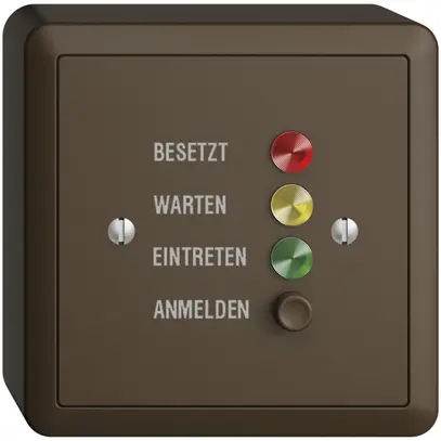 AP-Türstation für Rufleuchte deutsch, EDIZIOdue coffee 