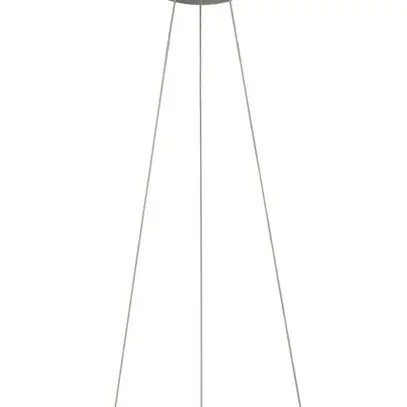 Luminaire suspendu LED SLV PANEL 60 ROUND DALI 43W 3350lm 4000K Ø600×32mm gris 