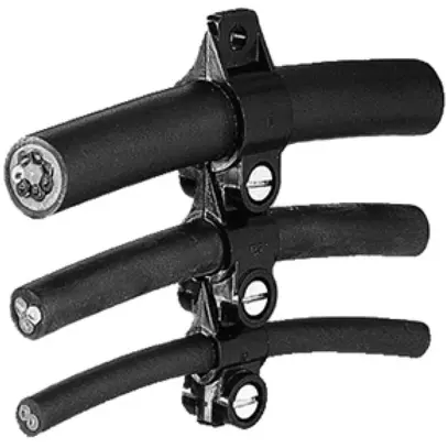 Bride pour suspension de câbles Ø11mm, matière synthétique, noir 