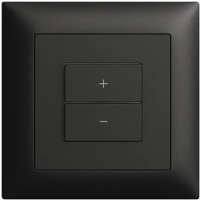 Comando per dimmer INC 1c/2t Edue Wiser nero 