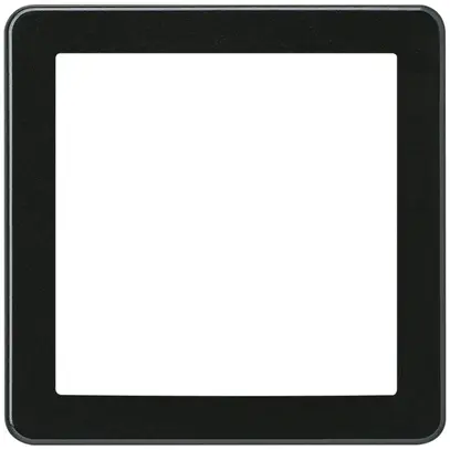 Quadro frontale Hager basico systo nero 