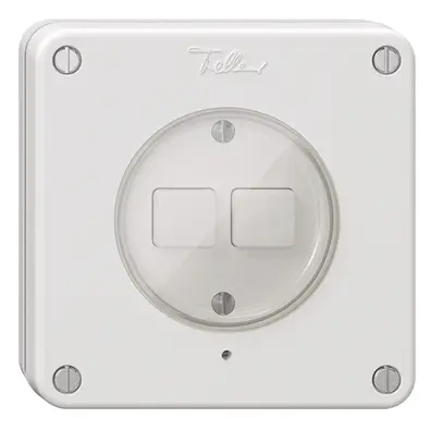 Stazione secondaria INC 2K/2T per interruttore NEVO Wiser bianco 