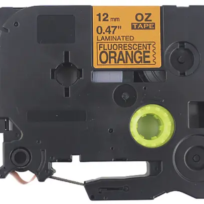 Cassetta nastro compatibile con OZE-B31, 12mm×8m, arancione/nero 