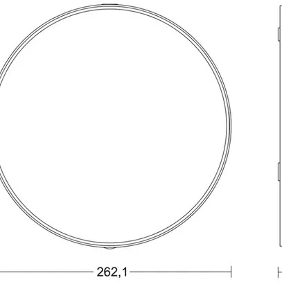 Plafoniera LED Steinel RS PRO A20 HF 12.4W 1514lm 4000K IP54 DIM antracite 