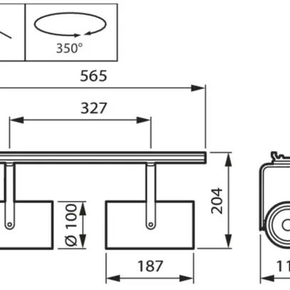 Spot LED ST321Y per CoreLine, 23.5W, 840, 2950lm, 38° bianco 