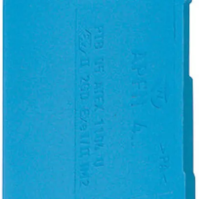 Paroi de fermeture Hager pour KYA04NH4 brides N 4mm² bleu 
