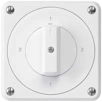 Interruttore rotativo INC robusto IP55 S3/1P bianco per combinazione 