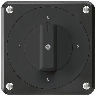Interrupteur rotatif ENC robusto IP55 S2/1P noir pour combinaison 