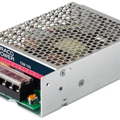 Alimentazione Traco TXM 100-112, 100W 8.5A 12VDC 129×98.3×37.6mm 