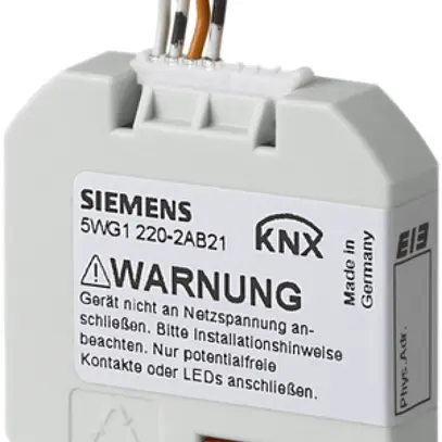 Interface poussoir INC KNX Siemens 2 fois, UP220/21 