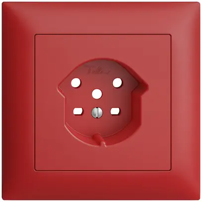 Kit frontale INC EDIZIOdue berry 88×88mm 1×T15 