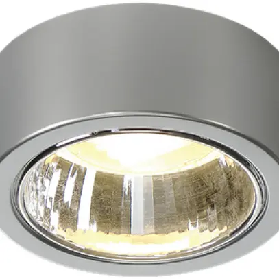 Plafonnier SLV CL 101, GX53 11W rond IP20 gris argenté 