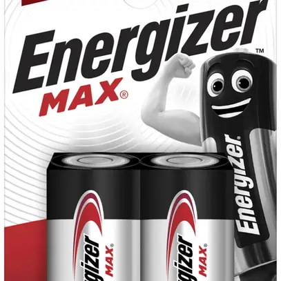 Batterie Alkali Energizer Max C LR14 1.5V Blister à 2 Stück 