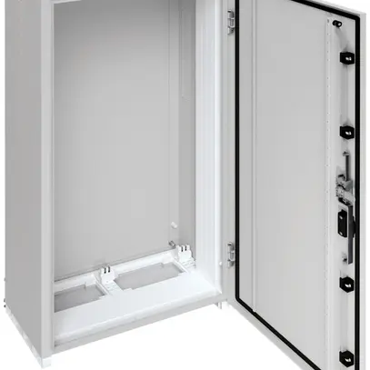 Armadio murale Hager univers con porta piena CP I IP55 1100×550×275mm RAL 7035 