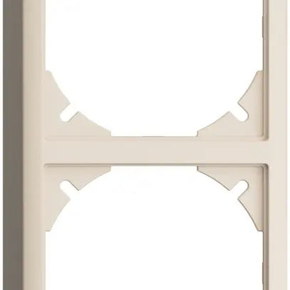 Capot EDIZIOdue 39mm I-I crema pour combinaison vertical/horizontal 