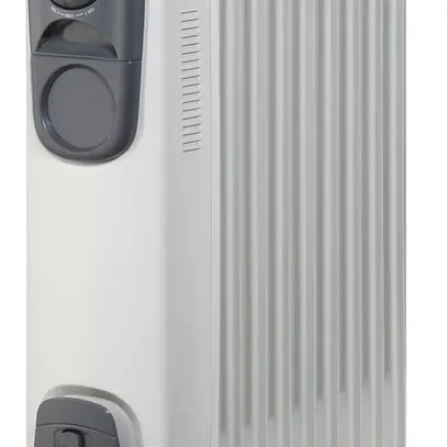 Radiateur OFR 9A, 2kW 230V 4.5kg 20×64×60cm blanc/gris 