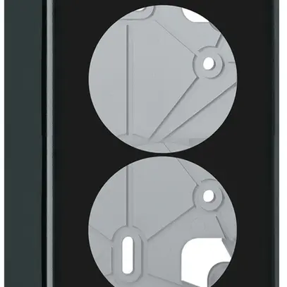 En-tête AP origin 2×1 vertical 88×148mm noir 